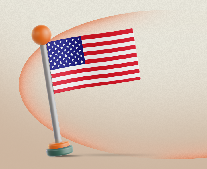 American flag illustration