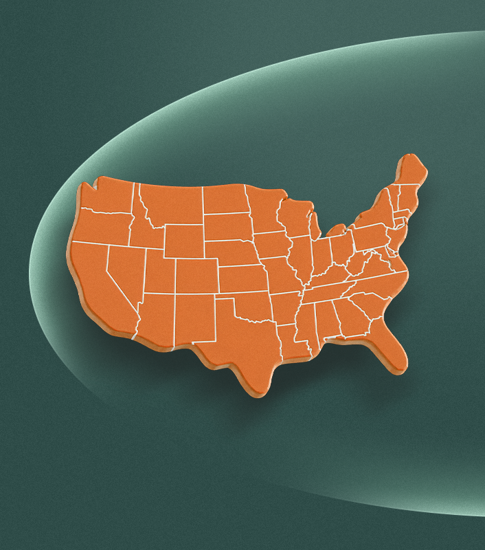 Map of the United States